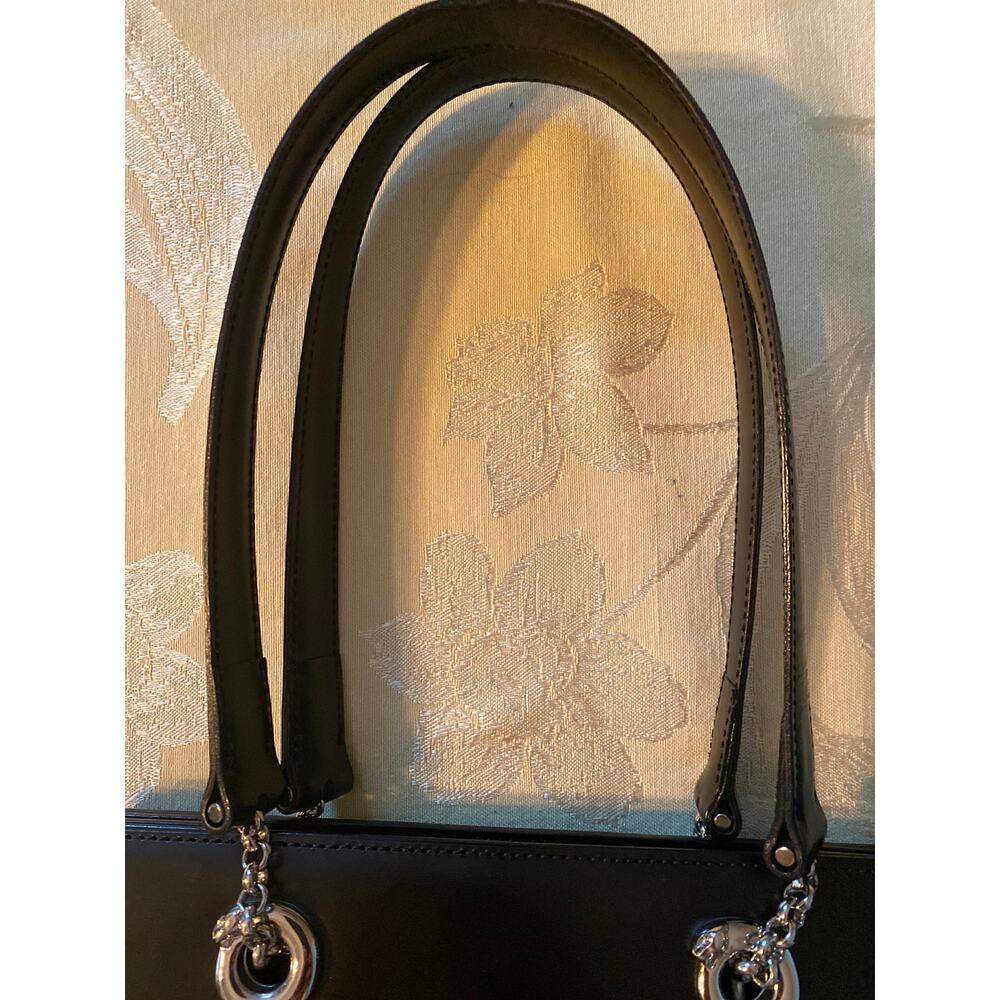Cartier Leather Shoulder Tote Bag Panthere Cartier Black Medium Women - Picture 13 of 15